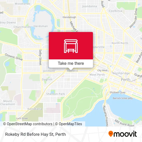 Rokeby Rd Before Hay St map