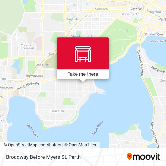 Broadway   Before Myers St map