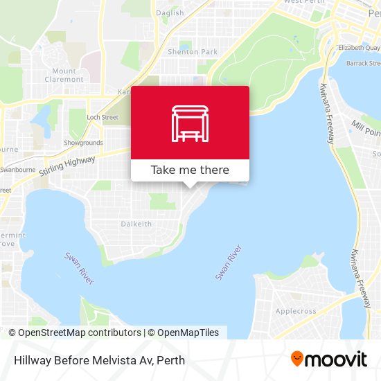 Hillway   Before Melvista Av map