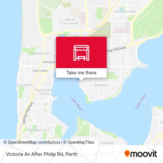 Mapa Victoria Av After Philip Rd