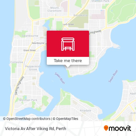 Victoria Av After Viking Rd map