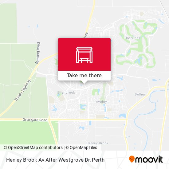 Henley Brook Av After Westgrove Dr map