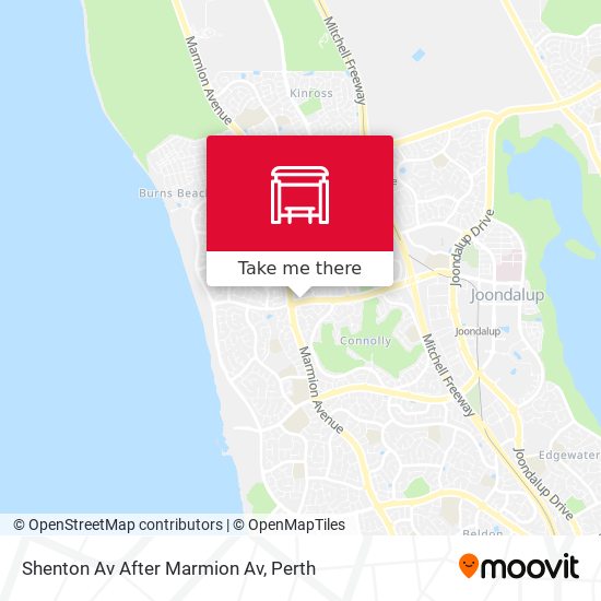 Shenton Av After Marmion Av map