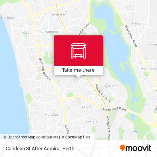 Caridean St After Admiral map