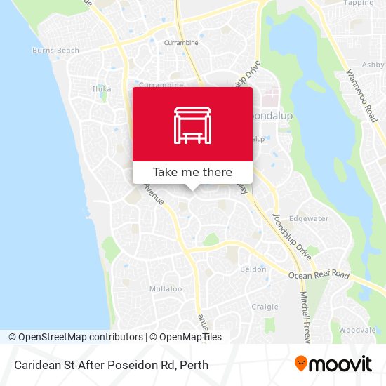 Caridean St After Poseidon Rd map