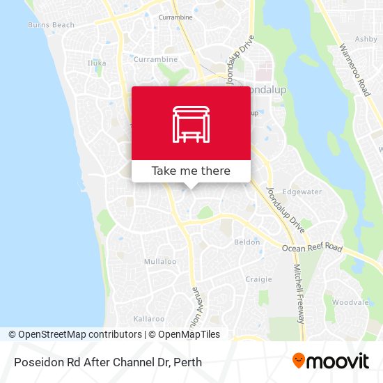 Poseidon Rd After Channel Dr map