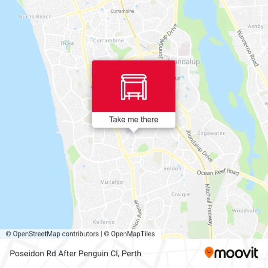Poseidon Rd After Penguin Cl map