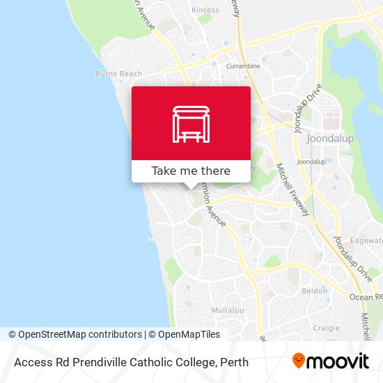 Access Rd Prendiville Catholic College map