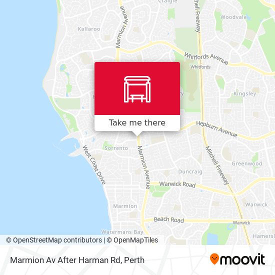 Marmion Av After Harman Rd map