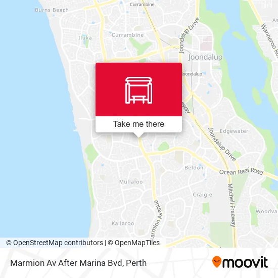 Marmion Av After Marina Bvd map