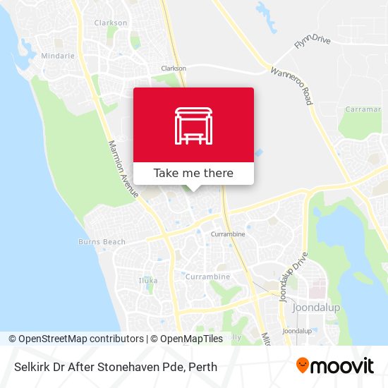 Selkirk Dr After Stonehaven Pde map