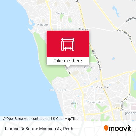 Kinross Dr Before Marmion Av map