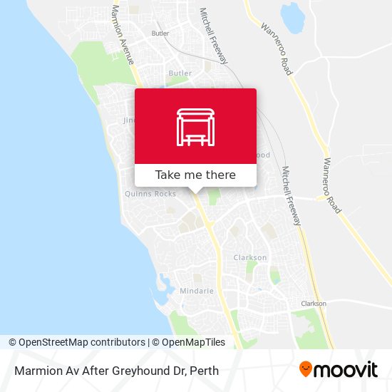 Marmion Av After Greyhound Dr map
