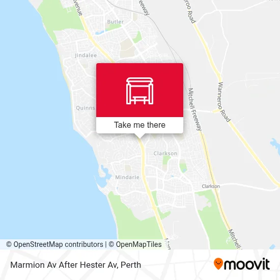 Mapa Marmion Av After Hester Av