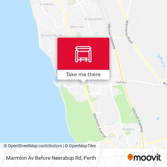 Marmion Av Before Neerabup Rd map