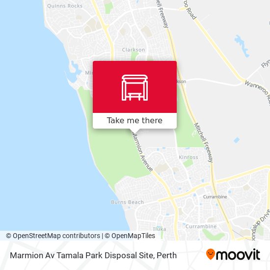 Marmion Av Tamala Park Disposal Site map