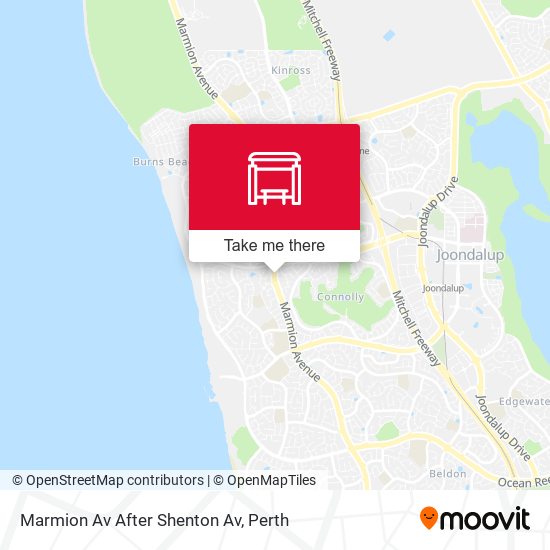 Marmion Av After Shenton Av map