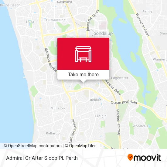 Mapa Admiral Gr After Sloop Pl