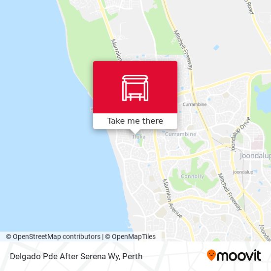 Delgado Pde After Serena Wy map