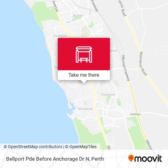 Bellport Pde Before Anchorage Dr N map