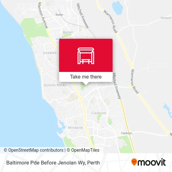 Mapa Baltimore Pde Before Jenolan Wy