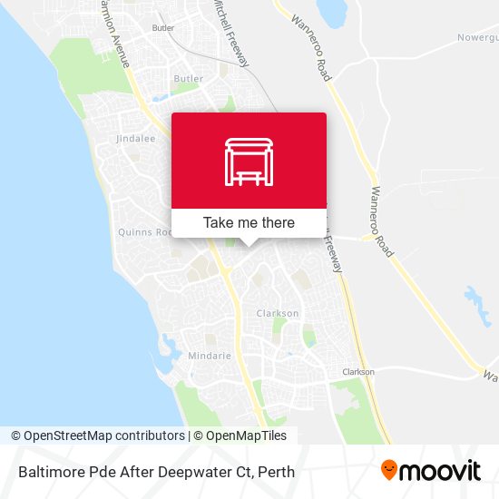 Baltimore Pde After Deepwater Ct map