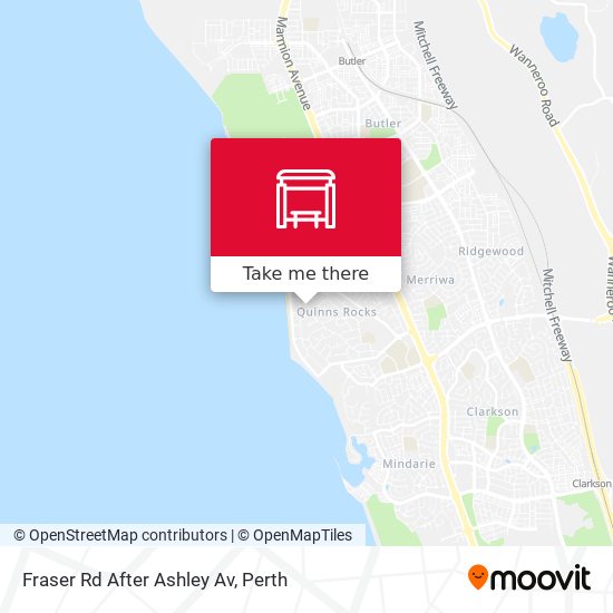 Fraser Rd After Ashley Av map