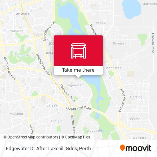 Edgewater Dr After Lakehill Gdns map