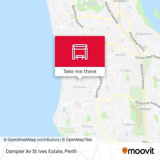 Dampier Av St Ives Estate map