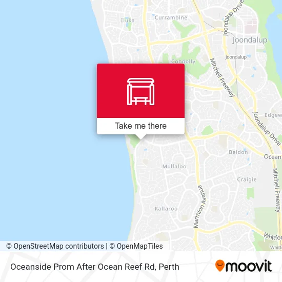 Mapa Oceanside Prom After Ocean Reef Rd