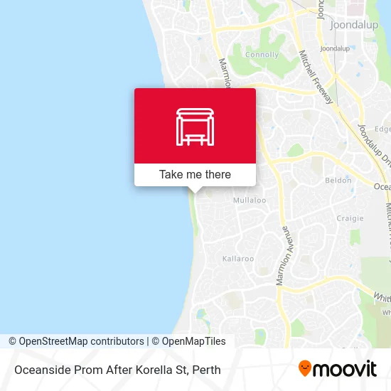 Mapa Oceanside Prom After Korella St