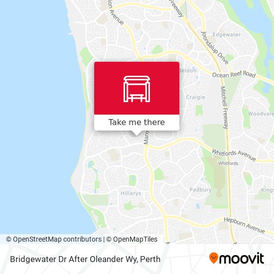 Bridgewater Dr After Oleander Wy map