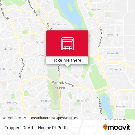 Trappers Dr After Nadine Pl map