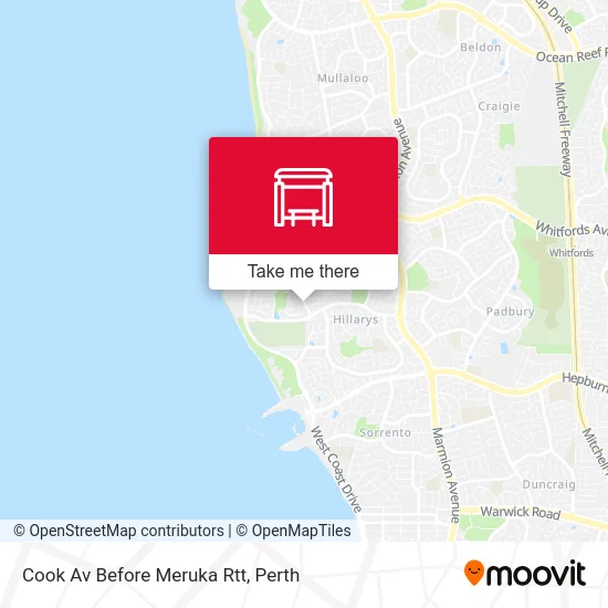 Mapa Cook Av Before Meruka Rtt