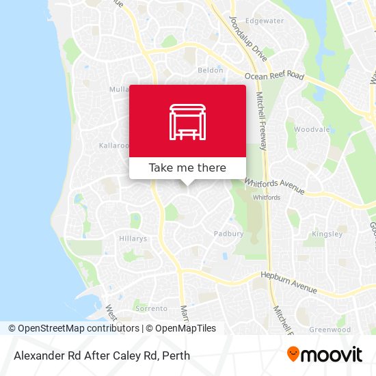 Alexander Rd After Caley Rd map