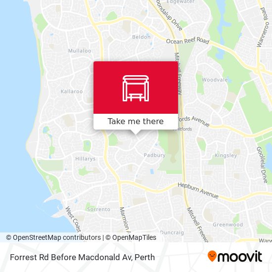 Forrest Rd Before Macdonald Av map