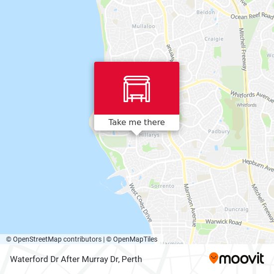 Waterford Dr After Murray Dr map