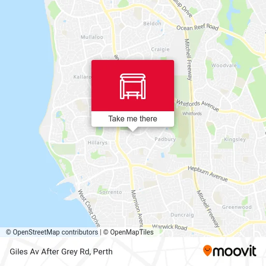 Giles Av After Grey Rd map