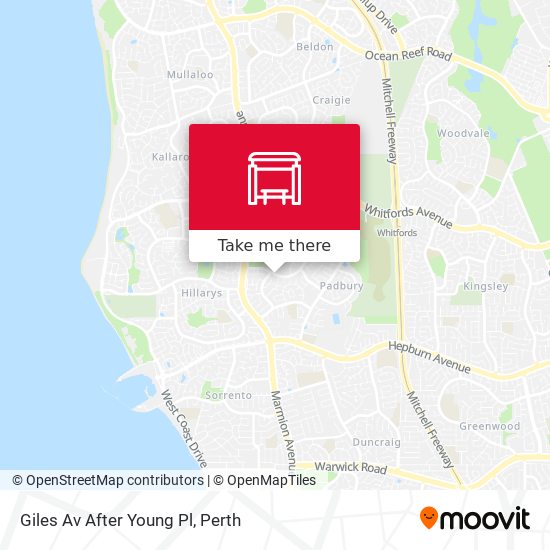Giles Av After Young Pl map
