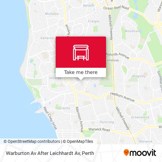 Warburton Av After Leichhardt Av map