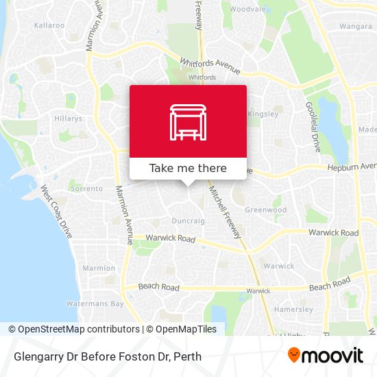 Glengarry Dr Before Foston Dr map