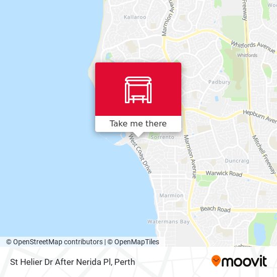 St Helier Dr After Nerida Pl map