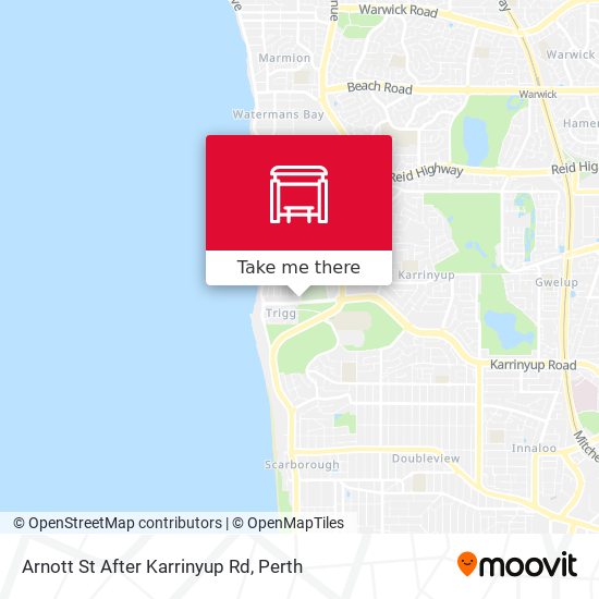 Arnott St After Karrinyup Rd map