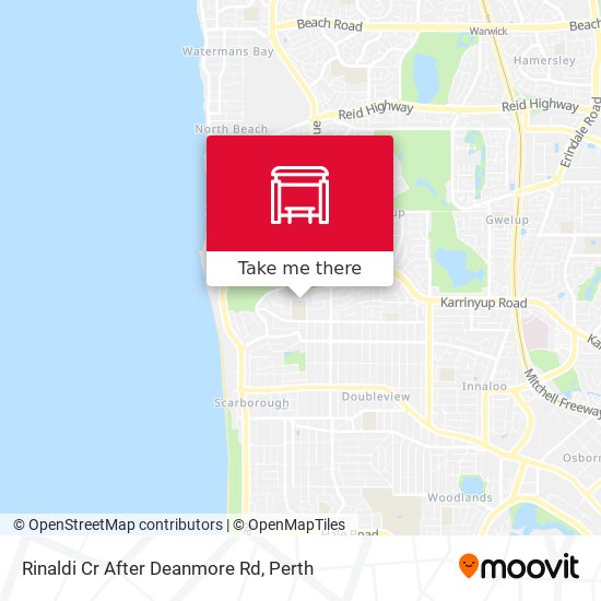 Rinaldi Cr After Deanmore Rd map