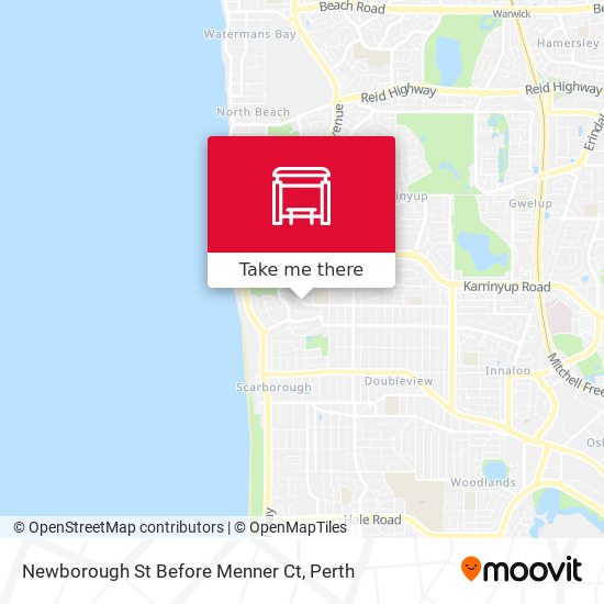 Newborough St Before Menner Ct map