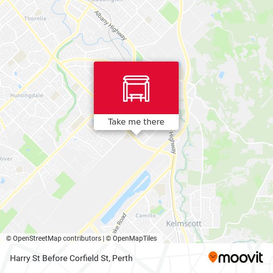 Harry St Before Corfield St map