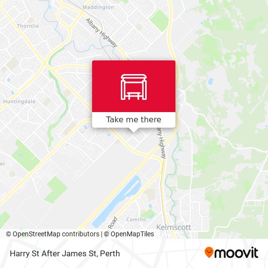 Harry St After James St map