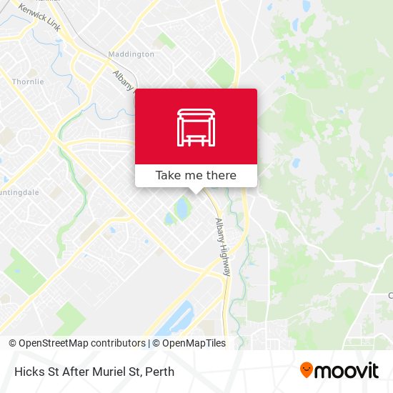 Hicks St After Muriel St map