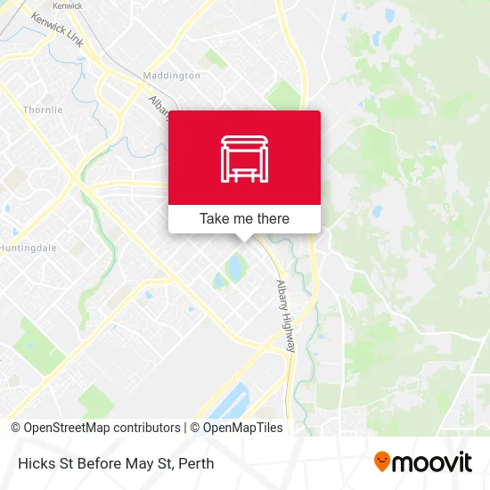 Mapa Hicks St Before May St