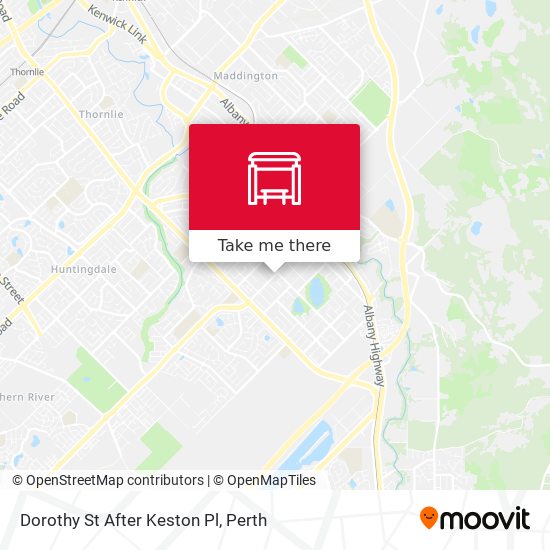 Dorothy St After Keston Pl map